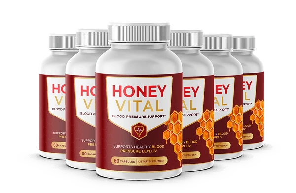 Honey Vital six bottles